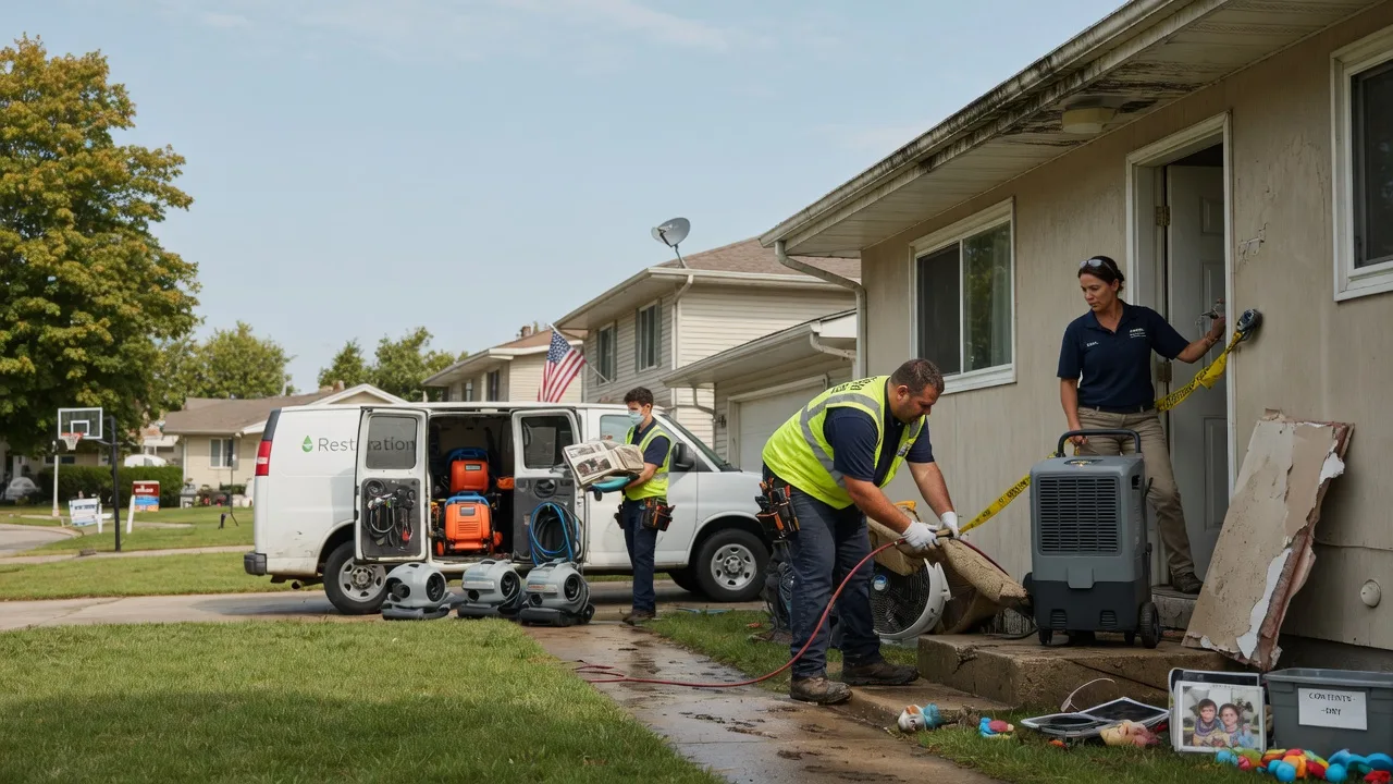 Water Damage Restoration in Three Rivers, CA near me